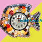Seashell Wall Clock | Assorted Shells | Fish Shape