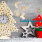 Seashell Table Top Clock | Christmast Tree | Clamrose Shell