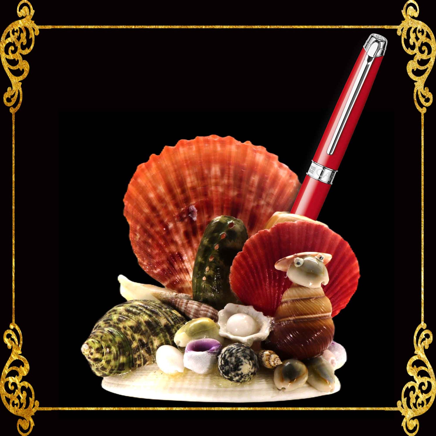 Seashell Pen holder